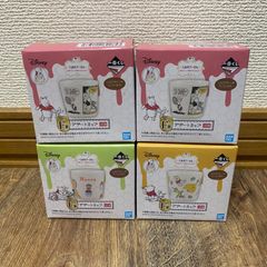 一番くじ　くまのプーさん　F賞　デザートカップ　4点