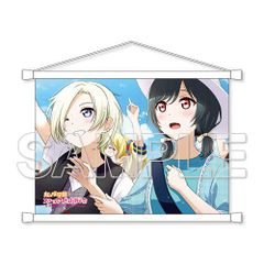 [러브라이브! 니지가사키 학원 스쿨 아이돌 동호회] B5 태피스트리 쿠리코 & 미아 [KADOKAWA]