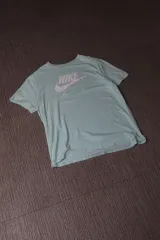 80s nike air swoosh mint tee
