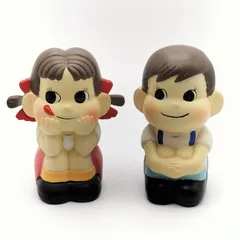 ペコちゃんポコちゃんの陶器の貯金箱３体 通販 ペコちゃん ポコちゃん貯金箱セット3体 メルカリ