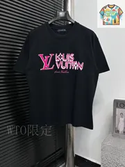 【今日WTO】LOUIS VUITTON 1v 厚版プリント Logo Short Sleeve T-AS48