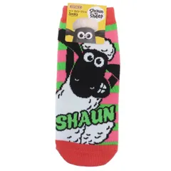 【メール便】ひつじのショーン 女性用靴下 キャラックス レディースソックス ショーン ハッピー スモールプラネット 大人向け キャラクター グッズ 