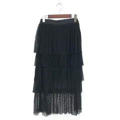DOUBLE STANDARD CLOTHING フリルロングスカート Amazon.co.jp: [ダブルスタンダードクロージング] Sov.チュール