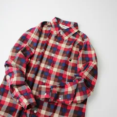 A BATHING APE BAPE アベイシングエイプ コットン チェック ボタンダウンシャツ S/レッド系 トップス【2400013386203】のサムネイル
