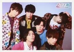 【中古】生写真(男性) 超特急/集合(6人)/横型・膝上・センターカイ・タカシ・タクヤ手前・ユーキ左手頭・顔右傾け・背景紫/「BULLET TRAIN Arena Tour 2018 GOLDEN EPOCH」大阪12/26公演限定 生写真セット第63弾