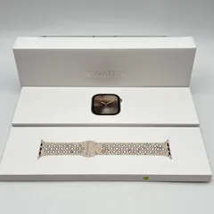 【新品未開封】Apple Watch Series10 42mm GPS+Cellular MX0N3J/A+MYJR3FE/A ゴールドチタニウム/デザートストーン Nikeスポーツバンド S/M アップルウォッチ 本体