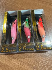 スクイッドマニア　ワイルドチェイス　2.5号　新色セット