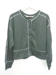 ◇ JaVa × classicalelf 長袖 カーディガン サイズL ブラック レディース P  【1406240046997】