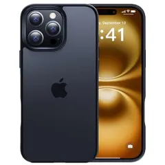 【米軍MIL規格・指紋防止】CASEKOOiPhone16ProMax用ケース耐衝撃滑り止め指紋防止米軍MIL規格マット仕上げストラップホール付きカバーワイヤレス充電対応アイフォン16プロマックス用6.9インチ
