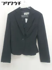 ◇ 22 OCTOBRE ヴァンドゥーオクトーブル シングル 1B 長袖 テーラードジャケット サイズ38 ブラック レディース  【1109070001111】のサムネイル
