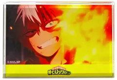 【中古】アクリルスタンド・アクリルパネル 轟焦凍 「僕のヒーローアカデミア ヒロアカ 場面写アクリルブロック 第5期 1クール」 むにゅぐるみパティオ限定 