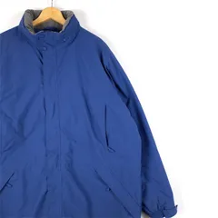 L.L.Bean 薄中綿入りナイロンジャケット メンズUS-XXL TALLサイズ グレー ブルーグレー jk-3197