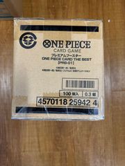 新品未開封カートン）ONE PIECEカードゲーム プレミアムブースター ONE PIECE CARD THE BEST [PRB-01]