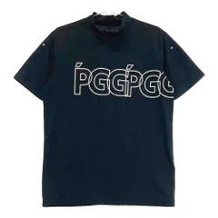 サイズ：4 PGG PEARLY GATES パーリーゲイツ 2024年モデル ハイネック 半袖Tシャツ  ブラック系 [240101265432]# ゴルフウェア メンズ ストスト