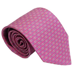 サルバトーレ フェラガモ salvatore ferrgamo ネクタイ ピンク系 シルク100％ イタリー製 682006 ギフト プレゼント