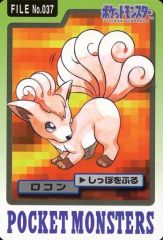 ポケモンカードダス第3弾 No.037 ロコン No.038キュウコン セット
