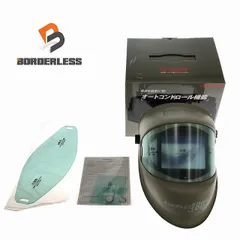 ☆未使用品☆ SUZUKID スズキッド スター電器 自動遮光溶接面 EB-300PWDM アイボーグ180°デジタル ヘルメット MSグリーン 95043のサムネイル