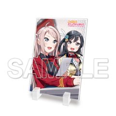 LoveLive! Days Vol.25 [러브라이브! 니지가사키 학원 스쿨 아이돌 동호회] 미니 아크릴 플레이트 세츠나 & 아라시