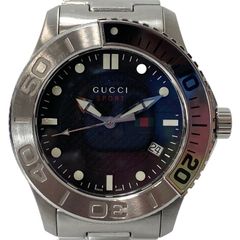 グッチ GUCCI DIVE 136.3 ブルー文字盤 クォーツ 腕時計 本体 - メルカリ