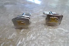 BURBERRY バーバリー　burberry　ホース 騎士ロゴ　カフス カフスボタン カフリンクス 2個セット メンズ 管理PM0901