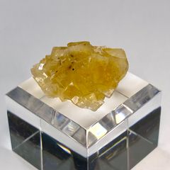 極美 ファントム内包 母岩付き タンジェリンクォーツクラスター 水晶