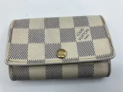 ルイヴィトン　ダミエ・アズール　ミュルティクレ６　６連キーケース　N61745　送料無料　CT4138