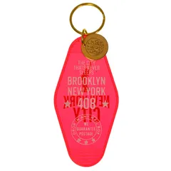 【USA】復刻 ニューヨーク ビンテージ ホテル モーテル キーホルダー レトロ モーテル 雑貨 アメリカ かっこいい おしゃれ 雑貨 アメリカン雑貨 アメリカン   : USMO-004CLRD