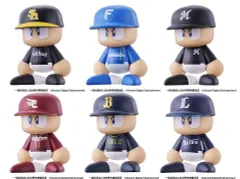パワプロくん ならぶんです。 パシフィック・リーグ ビジターVer. 全6種セット