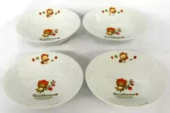 【中古】皿・茶碗(キャラクター) リラックマ＆コリラックマ＆キイロイトリ フルーツボウル4個セット 「リラックマ」 ジョーシン会員限定 プレゼントキャンペーングッズ