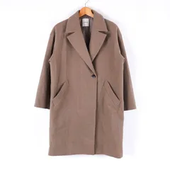 レプシィムローリズファーム ロングコート チェスターコート アウター レディース Mサイズ ベージュ LEPSIM LOWRYS FARM 【中古】