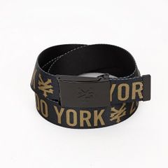 WEB  ウェブベルト スケボーブランド ZOO YORK ズーヨーク 極太 38mm ロゴ ワークベルト ポリエステル フリーサイズ（サイズ調整可）USA直輸入モデル ZY09661 送料無料