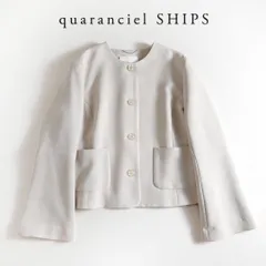 510t*美品 25SS シップス カランシエル フレアノーカラージャケット