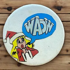 缶バッジ サンタ ウーマン アニメ ビンテージ アンティーク 50s ~ 60s 70s 80s 90s 00s 小物 アクセサリー 古着 vintage USA アメリカ ユーロ 仕入れ ロック アメカジ  p20/のサムネイル