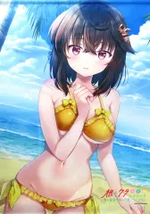 【中古】タペストリー [単品] 暗野木陰 描き下ろしB2タペストリー 「PC/Switchソフト 根暗なクラスメイトが俺の胃袋を掴んで放してくれない ファミ通DXパック 3Dクリスタルセット」 同梱特典