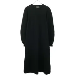 IENA イエナ 22AW ウールニットワンピース 22-040-900-3820 ブラック F