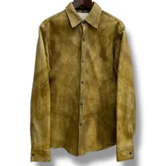 す*郎様 rip van winkle シワ加工レザーシャツ　ccp カルペディ rip van winkle シワ加工レザーシャツ ccp カルペディエム