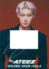 ATEEZ GOLDEN HOUR : Part.2 MINGI サイン入り色紙