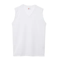 ヘインズ Hanes【２枚組】大きいサイズ ５Ｌ ＸーＴＥＭＰ ＶネックスリーブレスＴシャツ タンクトップ ランニング 無地 インナーＴシャツ アンダーウエア― 下着 パックＴ メンズ HM3EZ701++ 010 MENS X-TEMP WHITE