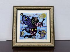切り絵・押し花・額付き