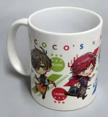 【中古】マグカップ･湯のみ 後半ライバーver. マグカップ 「ココス×バーチャルYouTuber にじさんじ エデン組がココスの楽しいひととき発信中!」 ゼンショーネットストア限定