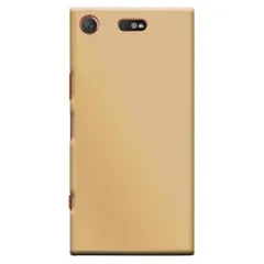 Xperia XZ1 compact SO-02K ハードケース 傷・汚れから背面を保護 【Type×Color】ゴールドのサムネイル