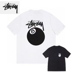 新品未使用 stussy 8ボールロゴ 半袖Tシャツ ホワイト ユニセックス  男女兼用