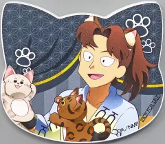 【中古】バッジ・ビンズ 山田利吉 ねこ型マグネットバッジ 「劇場版 忍たま乱太郎 ドクタケ忍者隊最強の軍師 in ナンジャタウン 開幕!“忍”形劇の段」 ミニゲーム 忍たまスクラッチ S賞