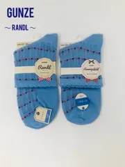 送料無料　GUNZE  シースルー　レディースソックス　2足セット