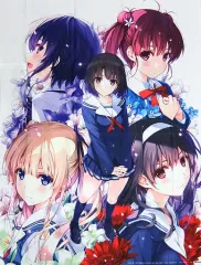 【中古】ポスター(アニメ) [単品] B2サイズ布ポスター 集合 「PS Vitaソフト 冴えない彼女の育てかた - blessing flowers - 限定版」 同梱特典