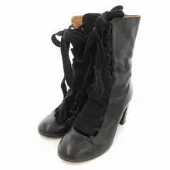 極美品 Chloe クロエ レザー ショートブーツ ブラック 23cm 極美品 Chloe クロエ レザー ショートブーツ ブラック 23cm 2025