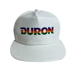 【キャップ/帽子】USA製 80-90s DURON Paints & Wallcoverings (デュロン) ビンテージ トラッカーキャップ　ワッペン　レインボー
