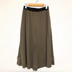 #anc ギャラリービスコンティ GALLERYVISCONTI パンツ 2 カーキ リボン ワイド レディース [899762]のサムネイル