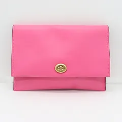 良品 コーチ ポーチ 小物入れ レザー ピンク ブランド小物  レディース 2000000 NSK SMZ