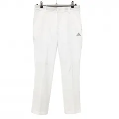 アディダス パンツ 白 格子地模様  メンズ 79 ゴルフウェア adidas